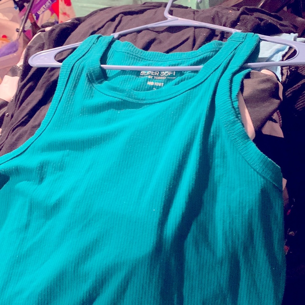 Super soft rib knit tank by Torrid. Size 2